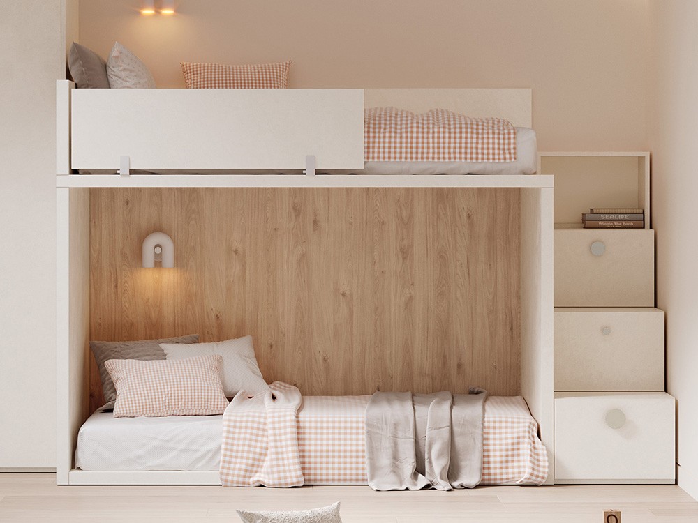 Litera cubo Blanca 13 de Tegar Mobel - 5