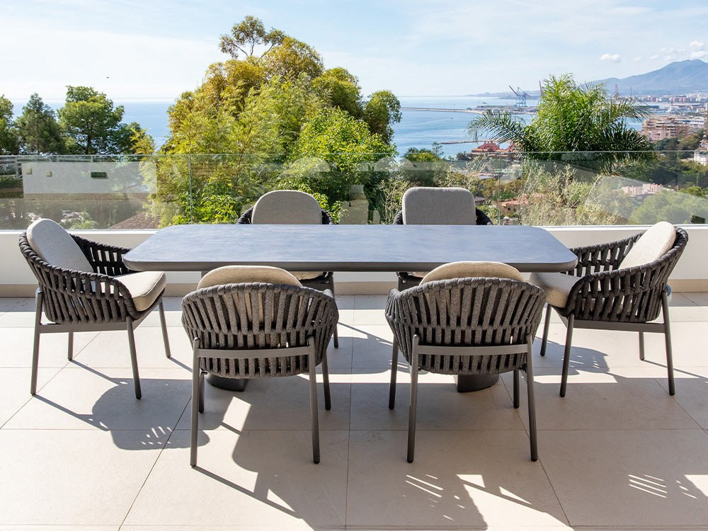 Mesa de comedor exterior Cairo de Majestic Garden - 2