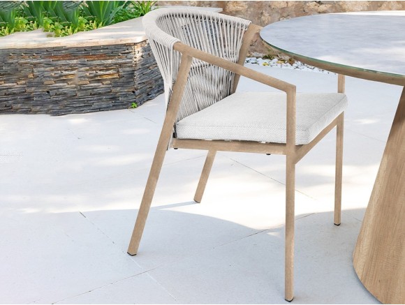 Silla de comedor exterior Masai de Majestic Garden - 1