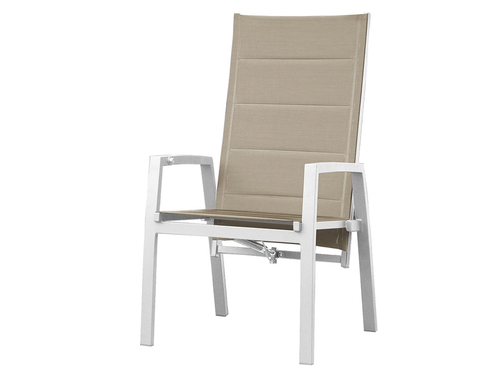 Sillón reclinable de aluminio Denia de Arkimueble - 2