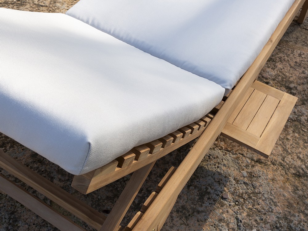 Tumbona de teca Eco Novo de Arkimueble - 5