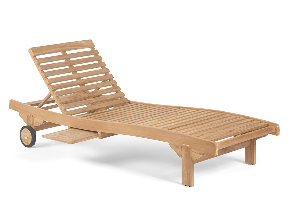 Tumbona de teca Eco Novo de Arkimueble - 3