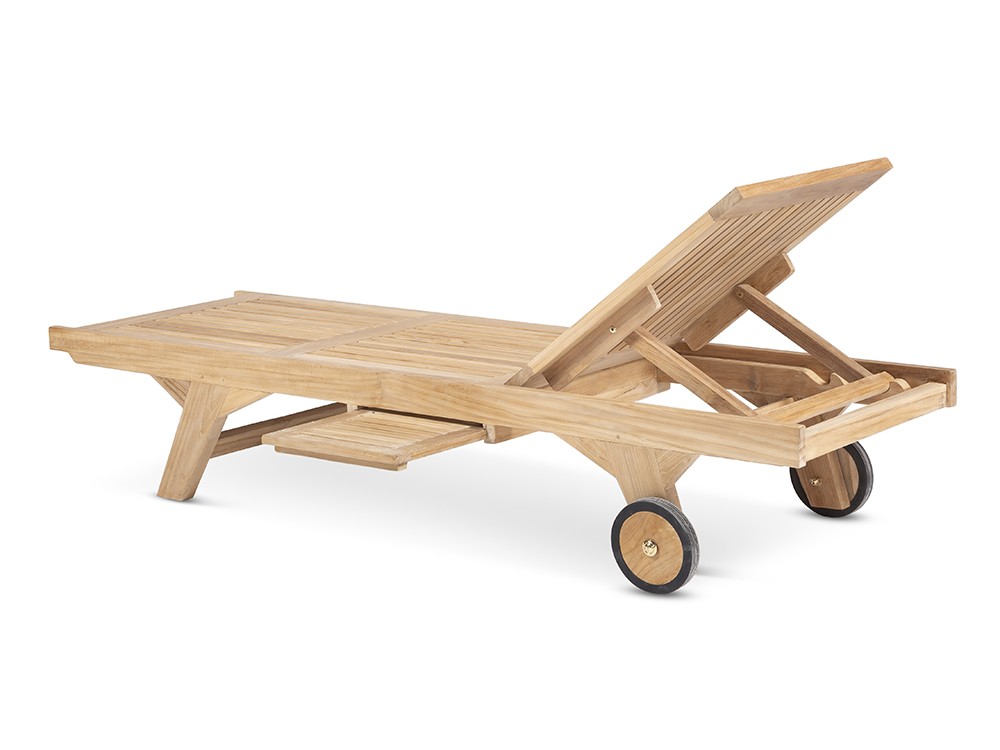 Tumbona de teca Eco de Arkimuble - 3
