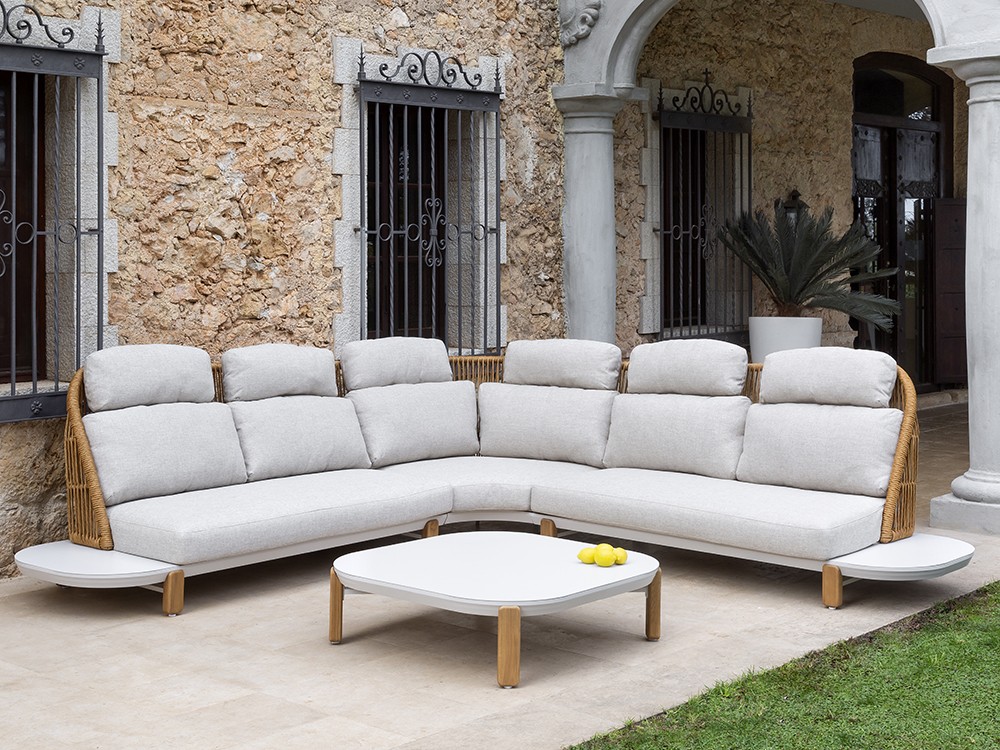 Conjunto de sofá rinconera Delfos de Arkimueble - 1