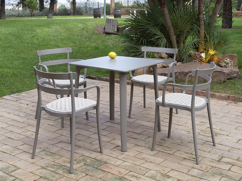 Silla para exterior de polipropileno Orba Arkimueble - 2