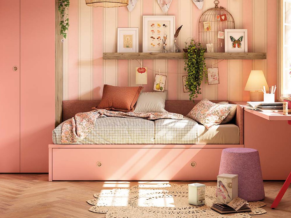 Cama nido con arrastre Cottagecore 01 de Ros Delulu - 6