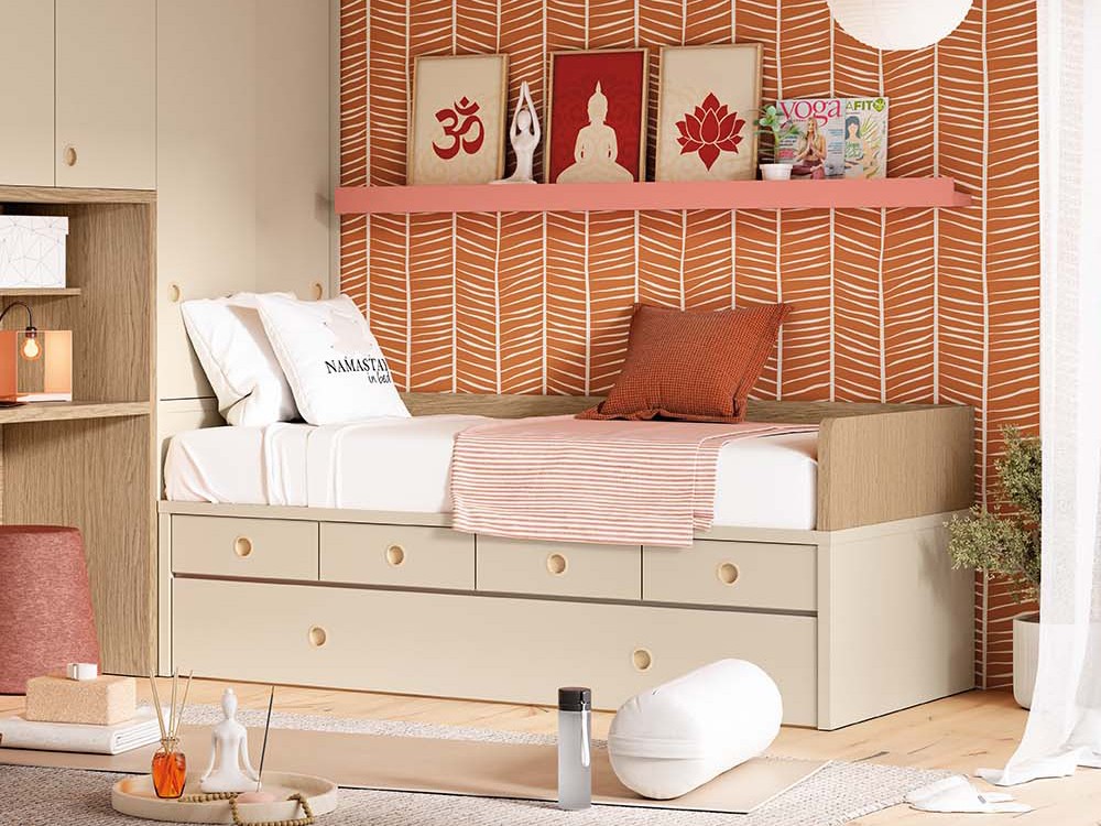 Cama compacta Zencore Delulu 09 Ros - 1