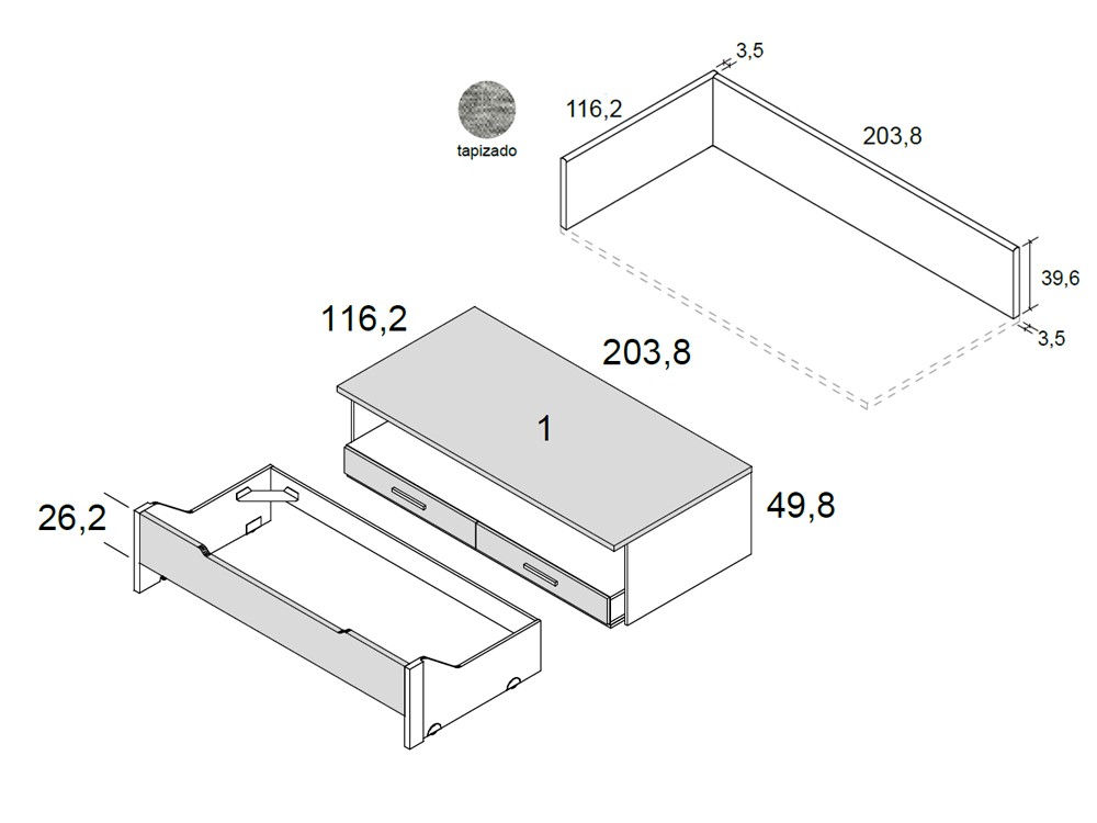Bicama Minimalcore Delulu 14 de Ros - 3