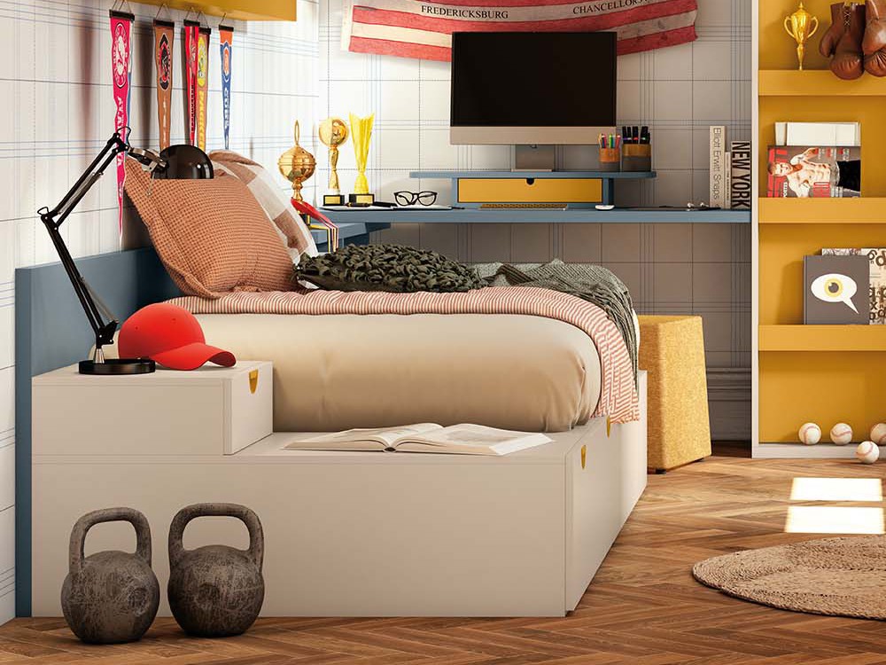 Cama con cajón Sportcore Delulu 23 de Ros - 1