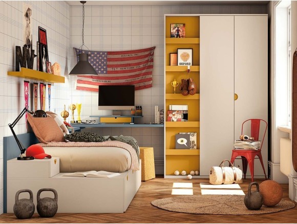 Cama con cajón Sportcore Delulu 23 de Ros - 2