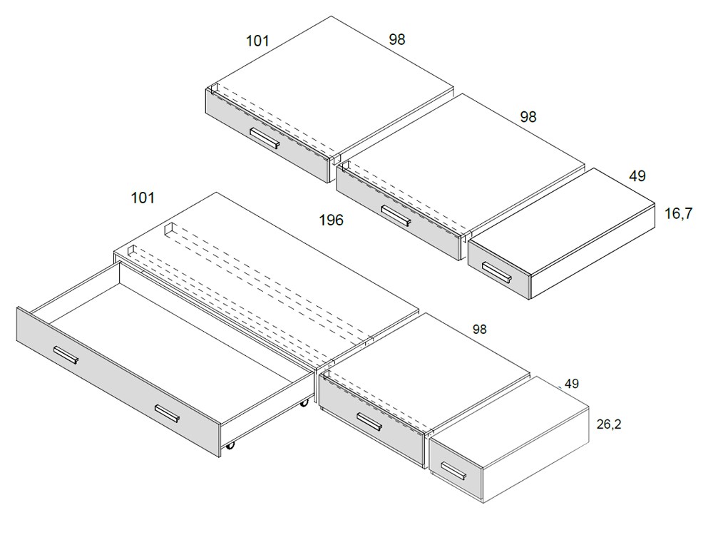Dormitorio completo Playcore Delulu 25 de Ros - 4