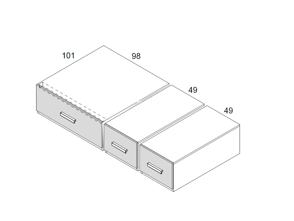Dormitorio completo Sciencecore Delulu 27 de Ros - 3