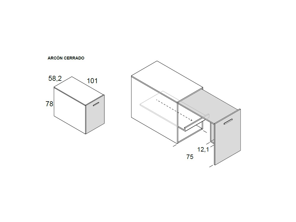 Dormitorio completo Sciencecore Delulu 27 de Ros - 4