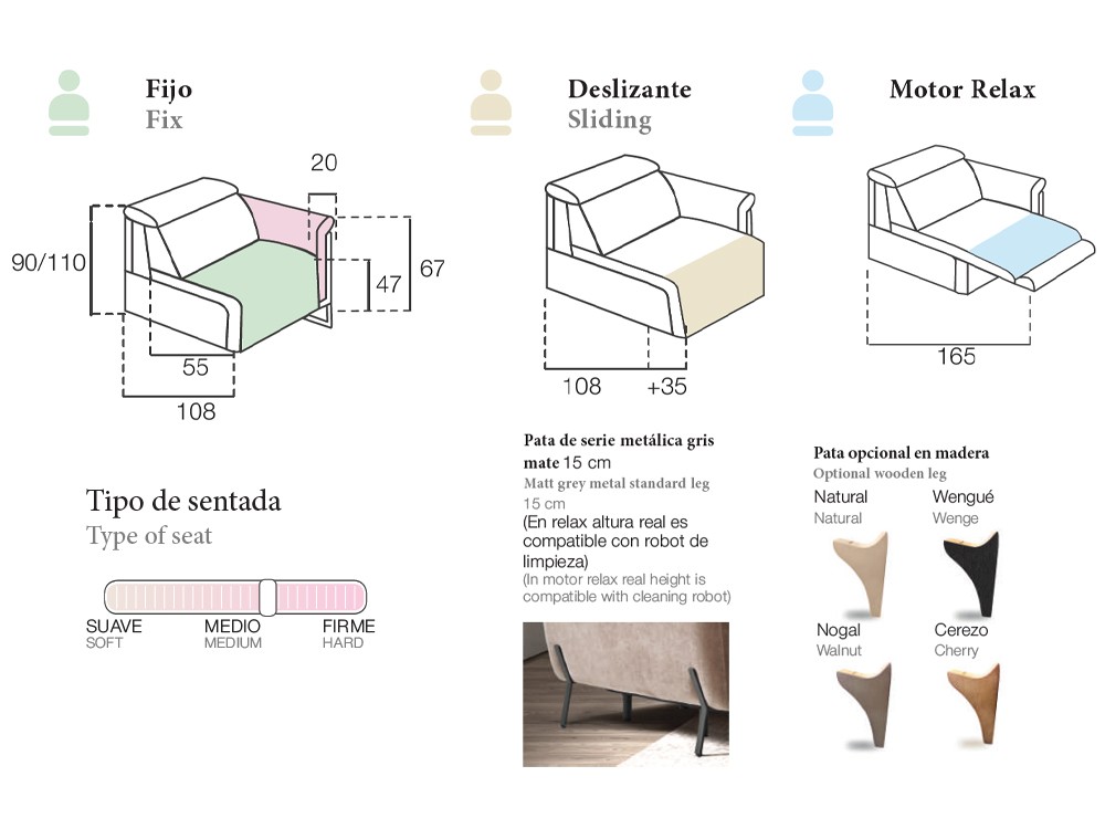 Sofá esquina Tessa de Pedro Ortiz - 3