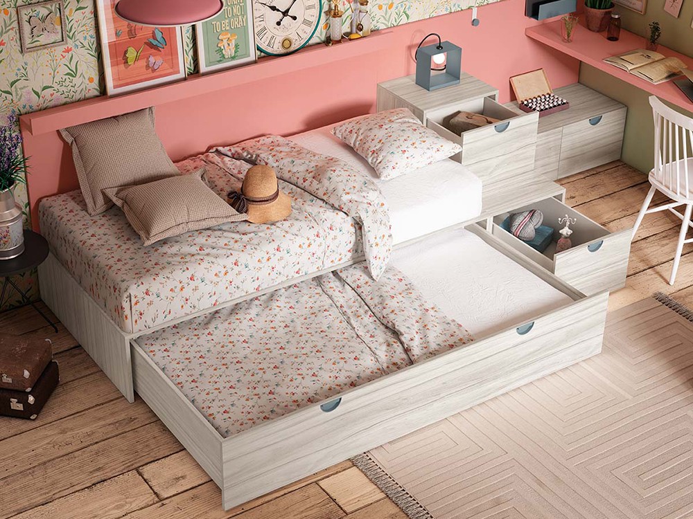 Cama con cajón Cottagecore Delulu 30 de Ros - 3
