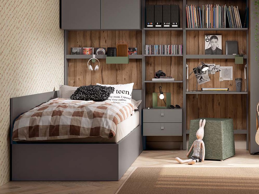 Cama con arcón Gorpcore Delulu 33 de Ros - 1