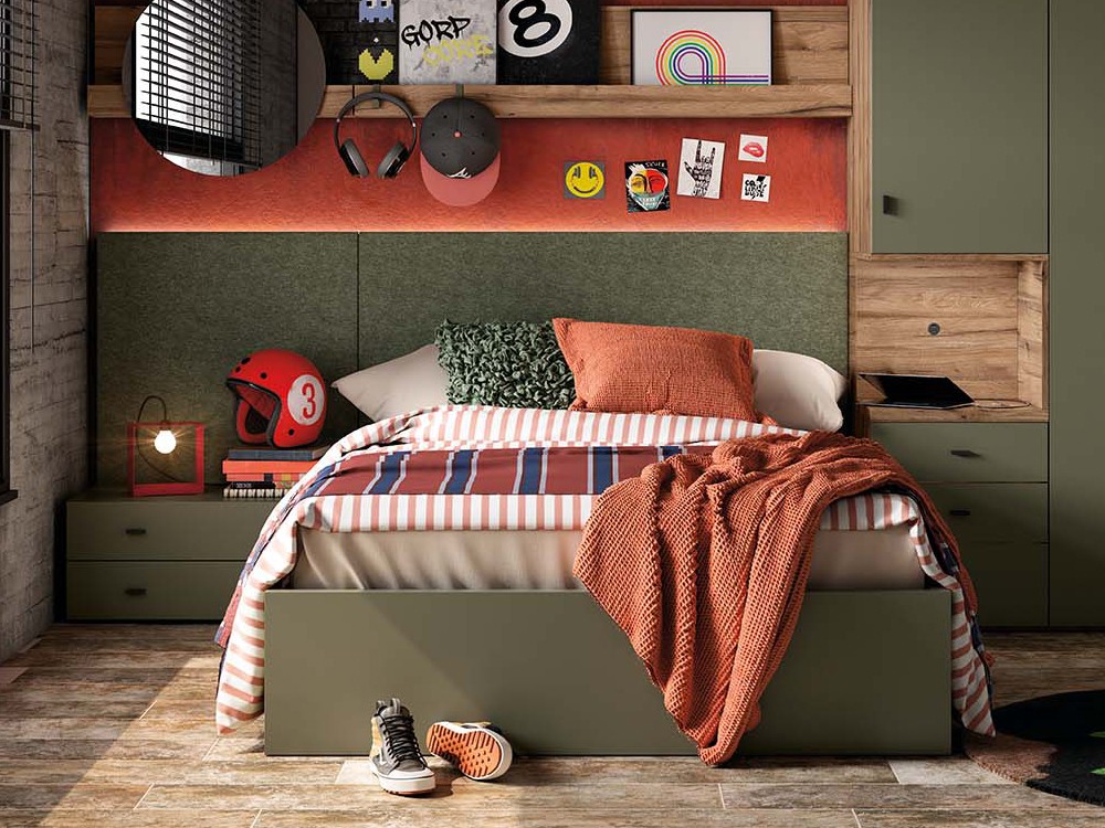 Cama canapé 135cm Gorpcore Delulu 39 de Ros - 3