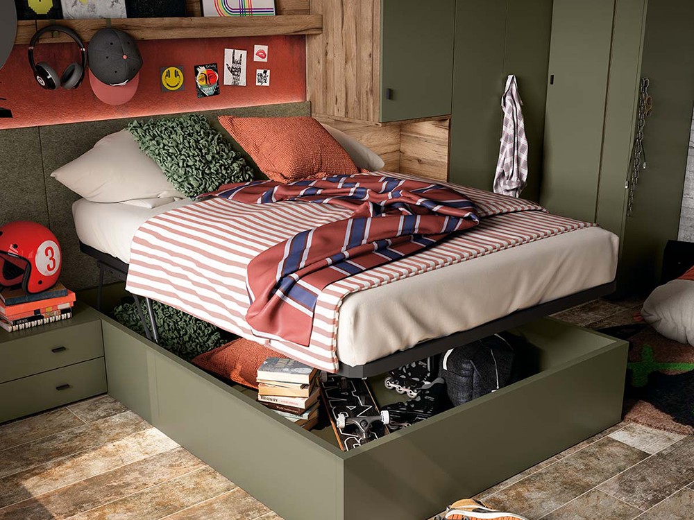 Cama canapé 135cm Gorpcore Delulu 39 de Ros - 1