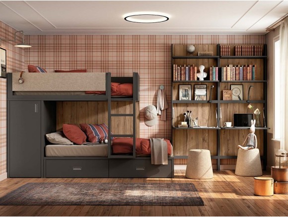 Cama tren Darkademia Delulu 53 de Ros - 2