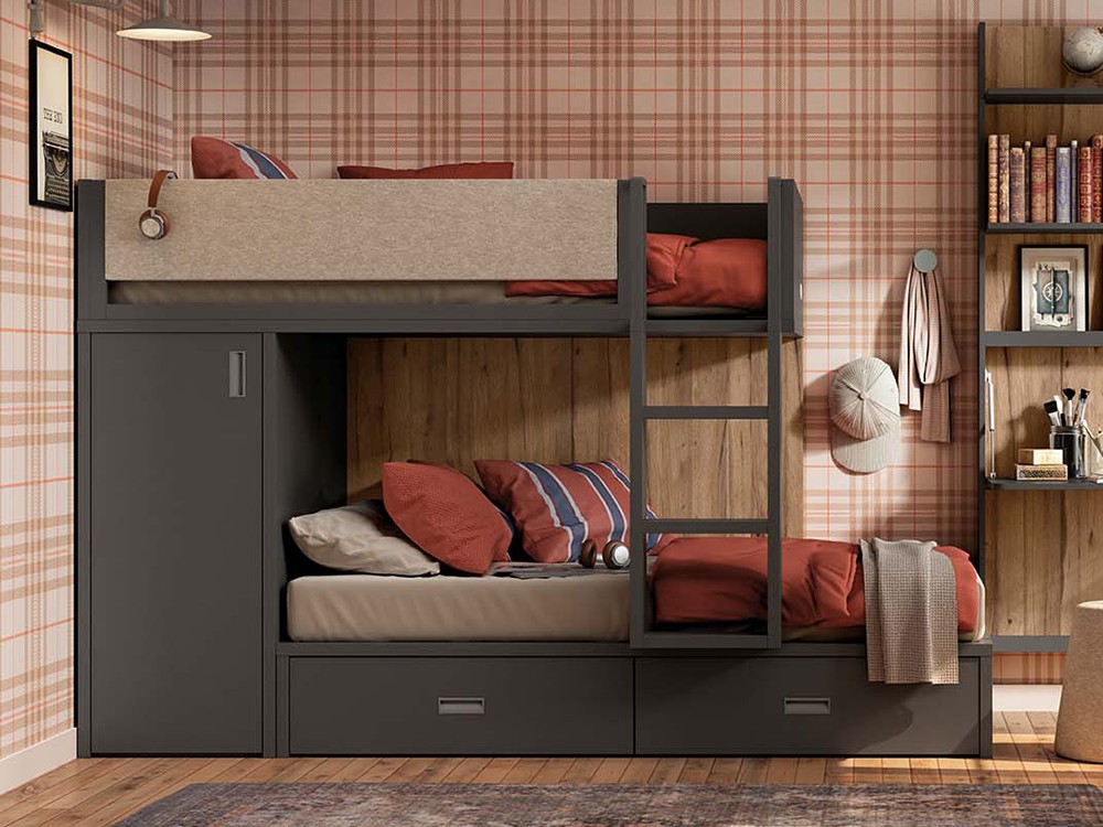 Cama tren Darkademia Delulu 53 de Ros - 1