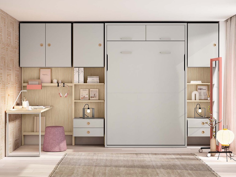 Cama abatible vertical 135cm Delulu 60 de Ros - 2