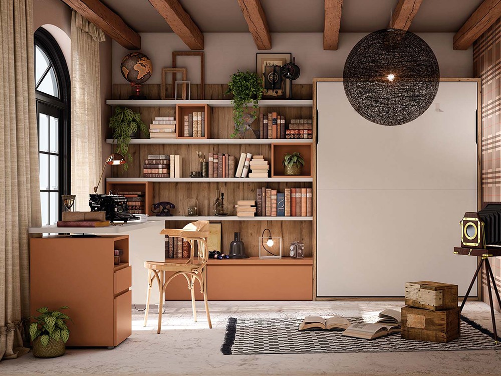 Cama abatible vertical 135cm Delulu 61 de Ros - 2