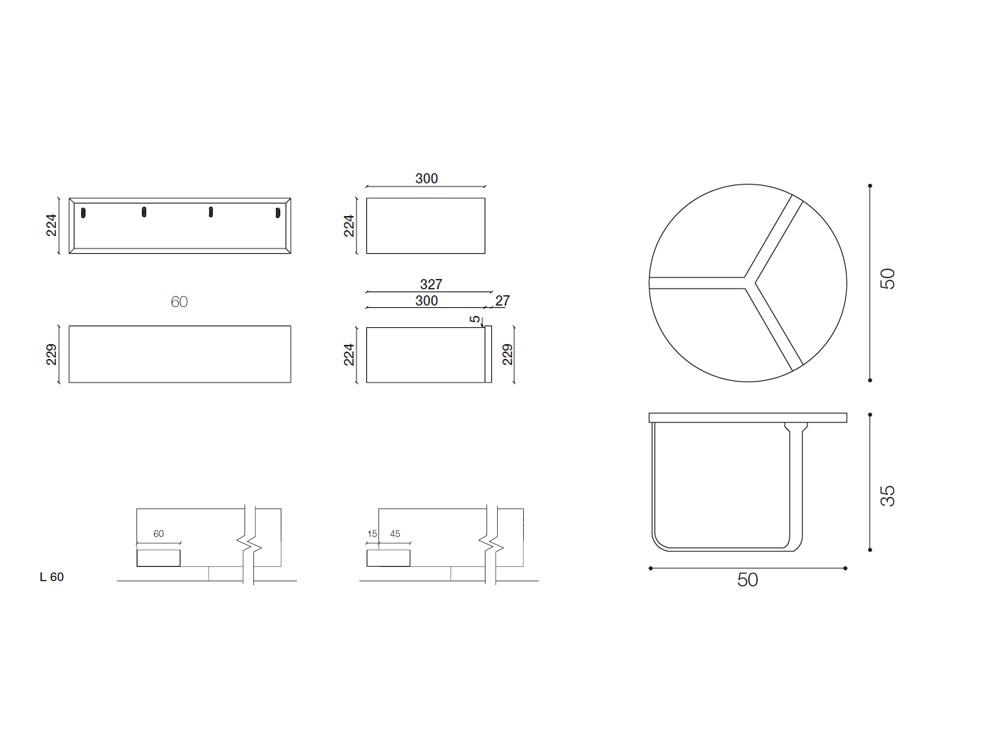 Cama con cabezal Zen suspendido Notte de madera de roble Devina Nais - 8