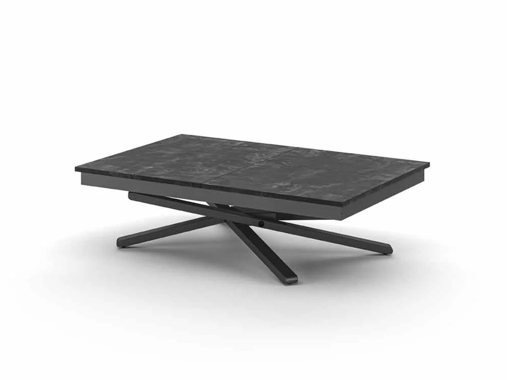 Mesa de centro transformable en mesa de comedor Glissé de Easyline by Ozzio Italia - 3