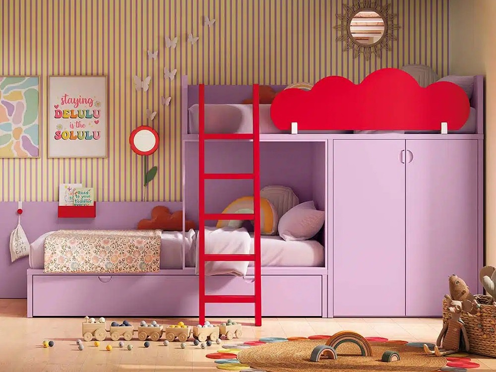 Funda nórdica para cama Flor Kawaii de Ros - 2