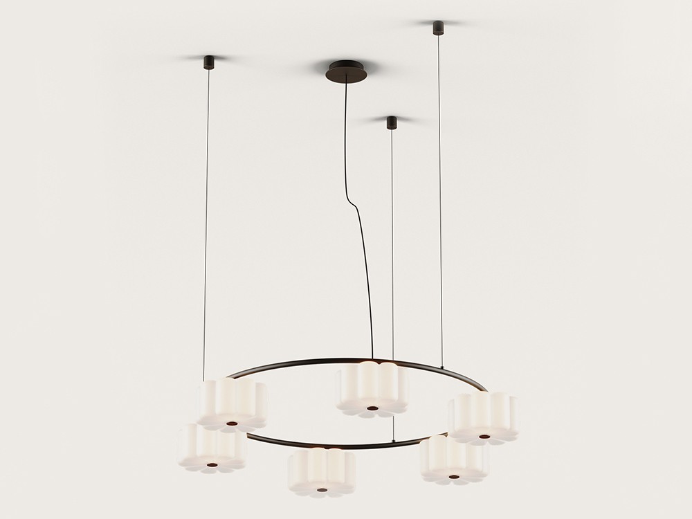 Lámpara de techo Flow Round de Aromas - 2