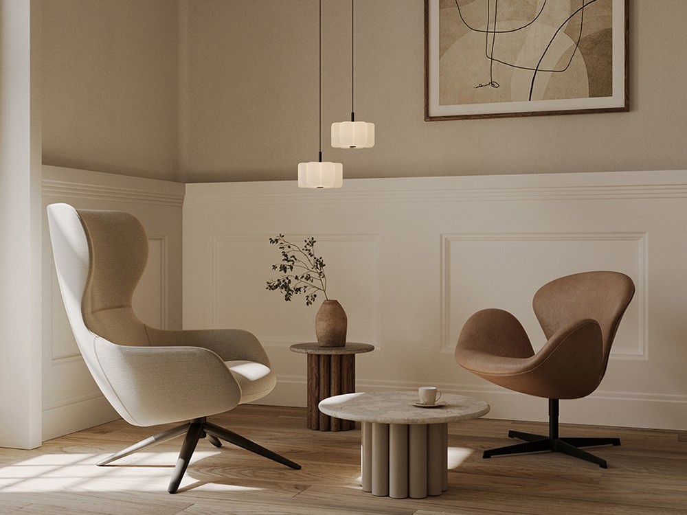 Lámpara de techo Flow de Aromas - 2