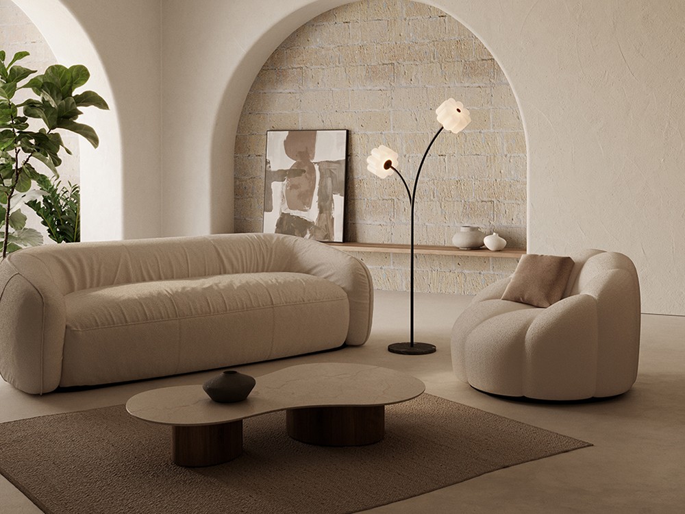 Lámpara de pie Flow de Aromas - 1