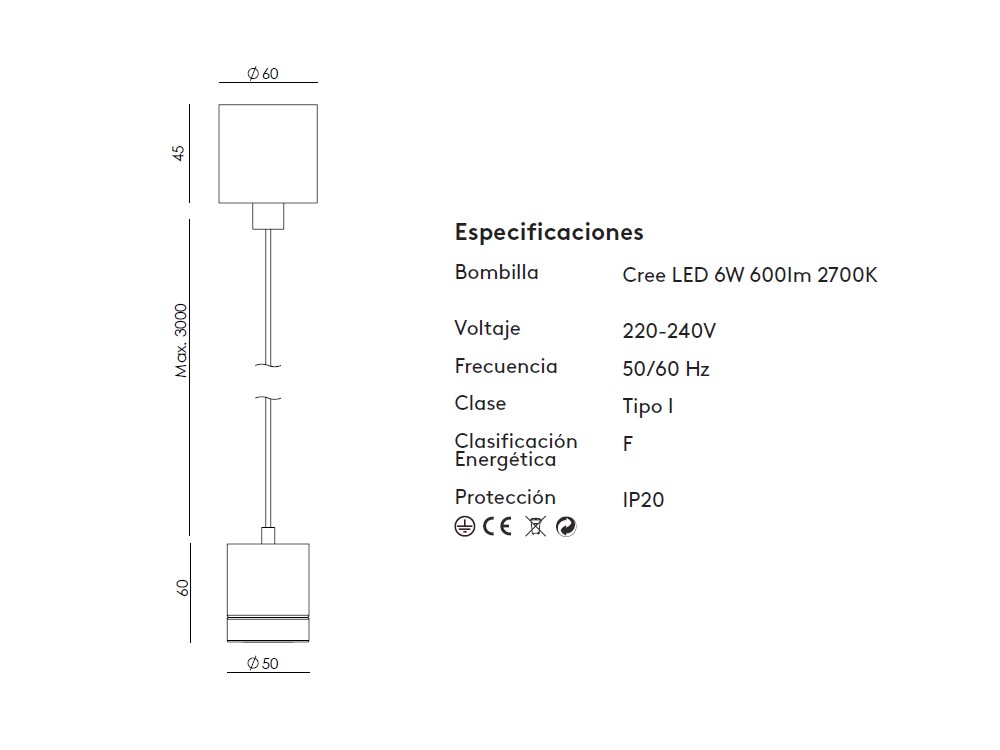 Lámpara de techo Tea de Aromas - 3