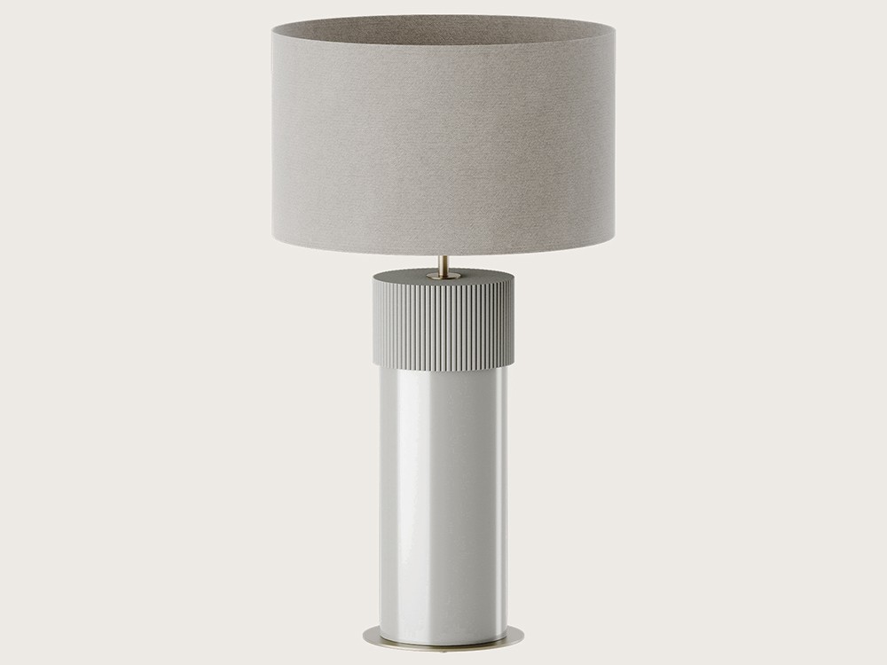 Pie de lámpara de sobremesa Rock L personalizable de Aromas - 3