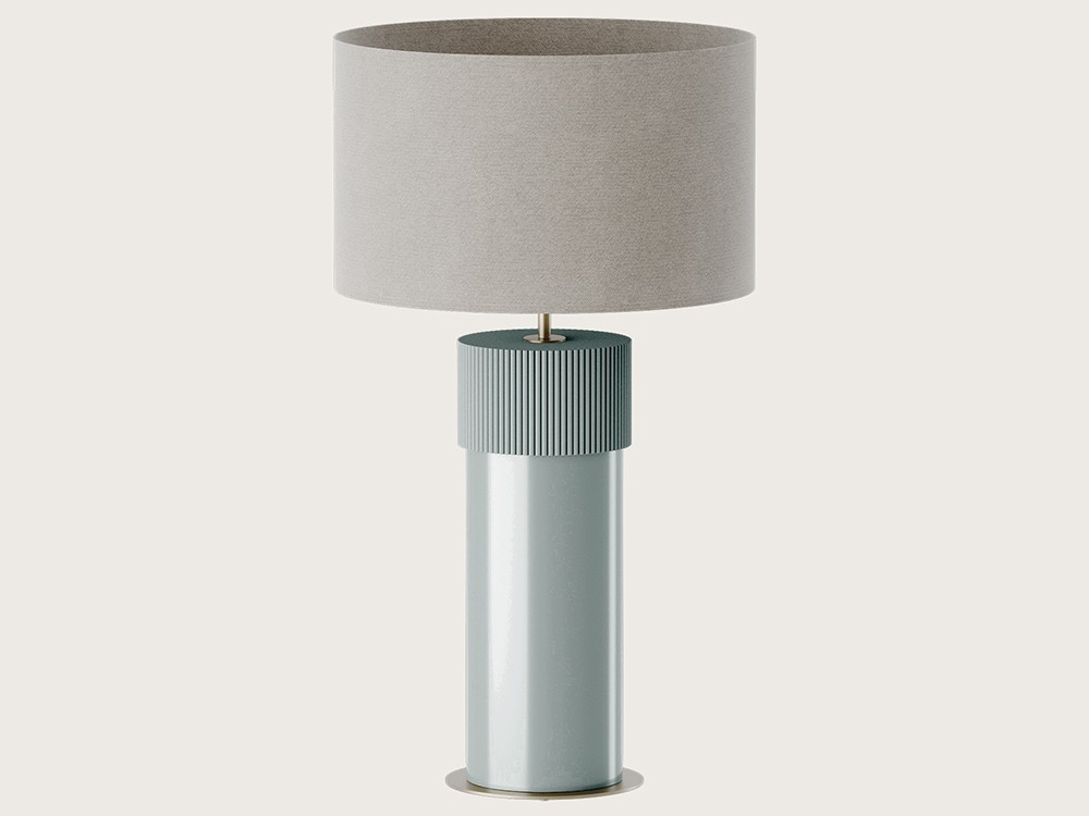 Pie de lámpara de sobremesa Rock L personalizable de Aromas - 5