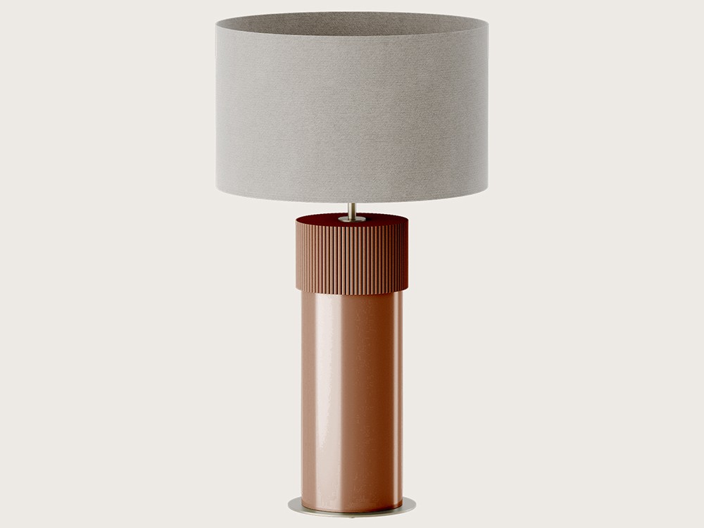 Pie de lámpara de sobremesa Rock L personalizable de Aromas - 6