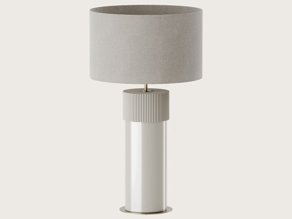 Pie de lámpara de sobremesa Rock L personalizable de Aromas - 7