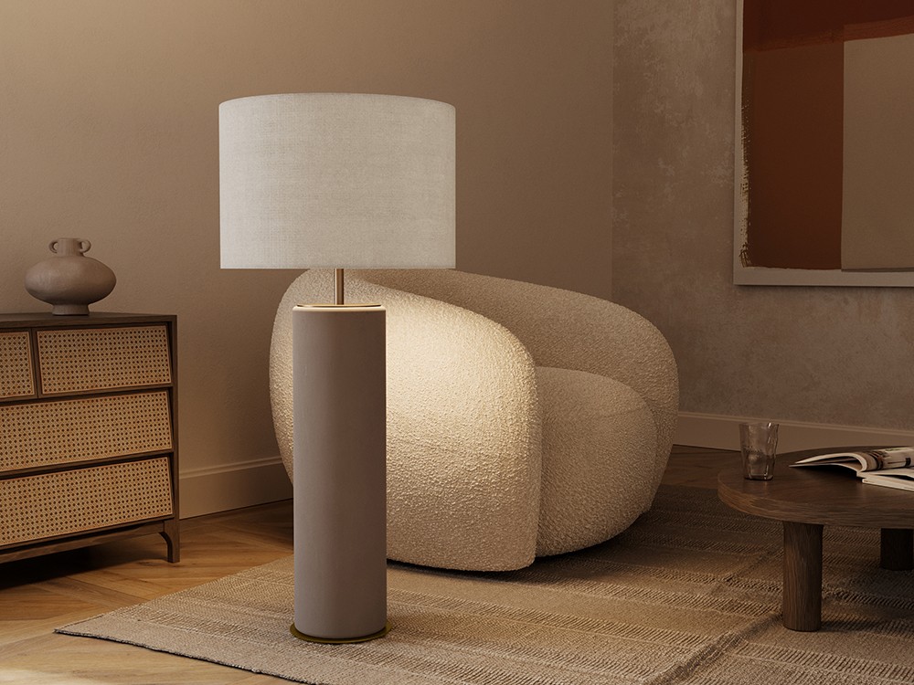 Pie de lámpara de sobremesa Amec big personalizable de Aromas - 1