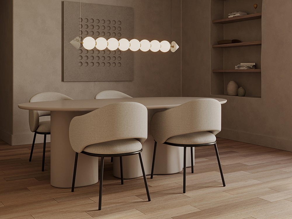 Lámpara de techo Soko de Aromas - 1