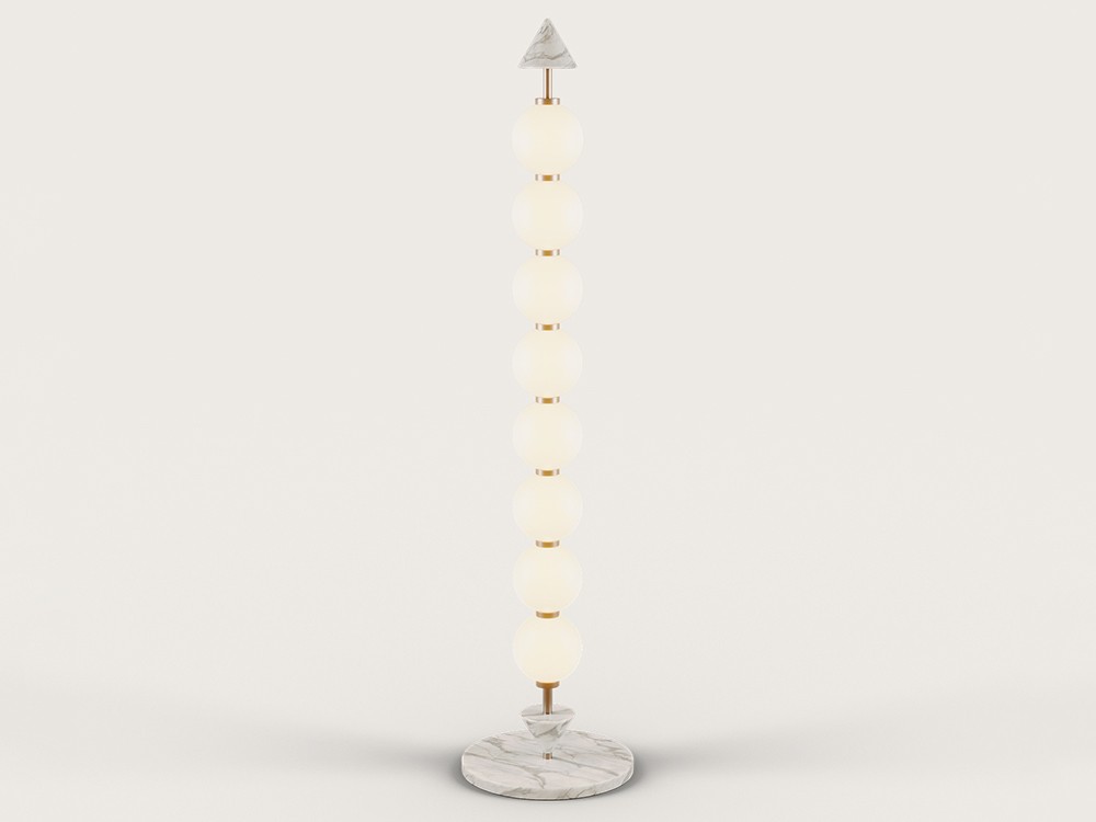 Lámpara de pie Soko de Aromas - 2