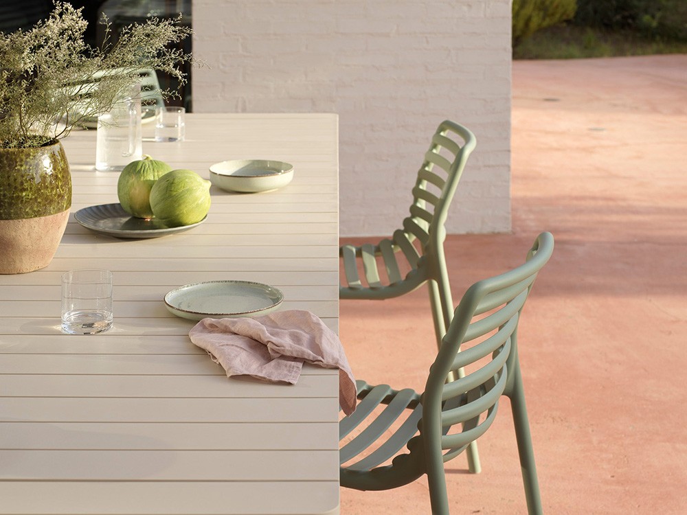 Mesa extensible para comedor exterior Tevere Polipropileno de Nardi - 13