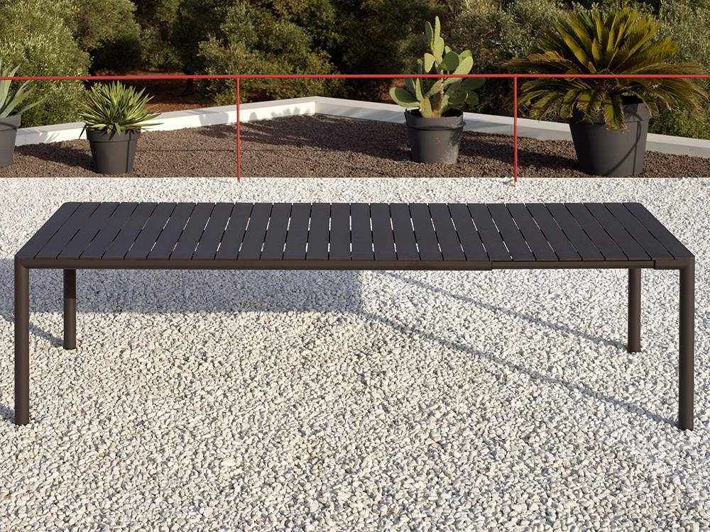 Mesa extensible para comedor exterior Tevere Polipropileno de Nardi - 9