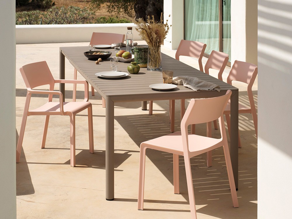 Mesa extensible para comedor exterior Tevere Polipropileno de Nardi - 4