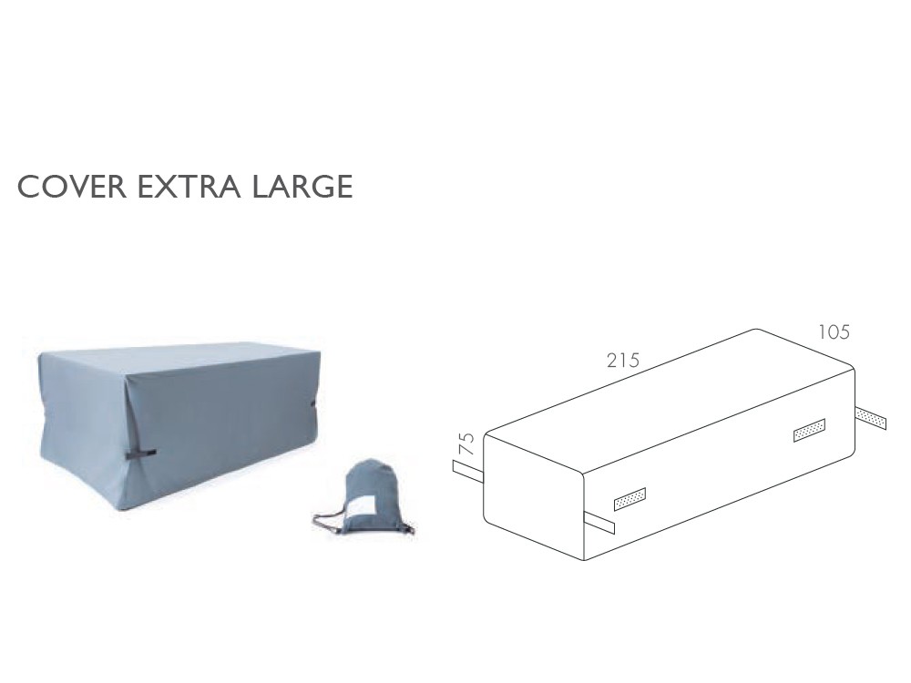 Mesa extensible para comedor exterior Tevere Polipropileno de Nardi - 34