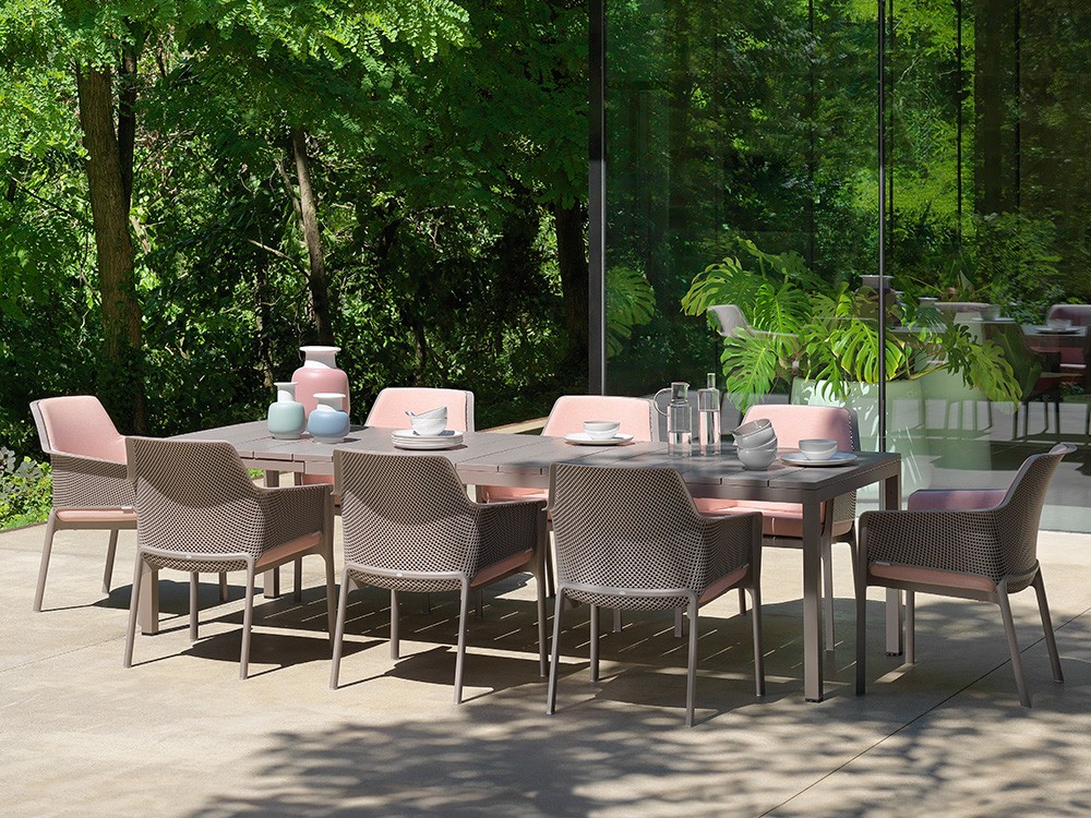 Mesa extensible de polipropileno para comedor exterio Río de Nardi - 2