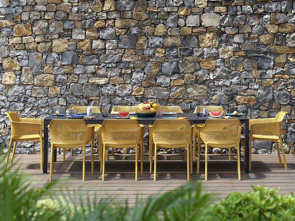 Mesa extensible Río Aluminio de Nardi - 2