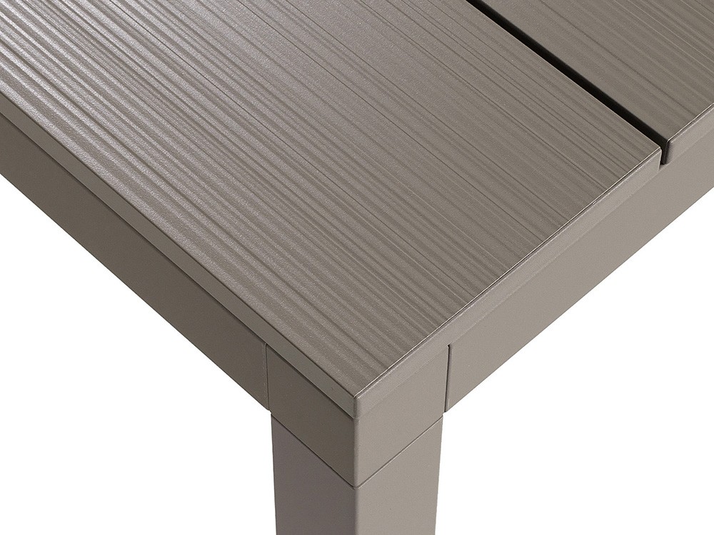 Mesa fija de comedor exterior Río Aluminio de Nardi - 11