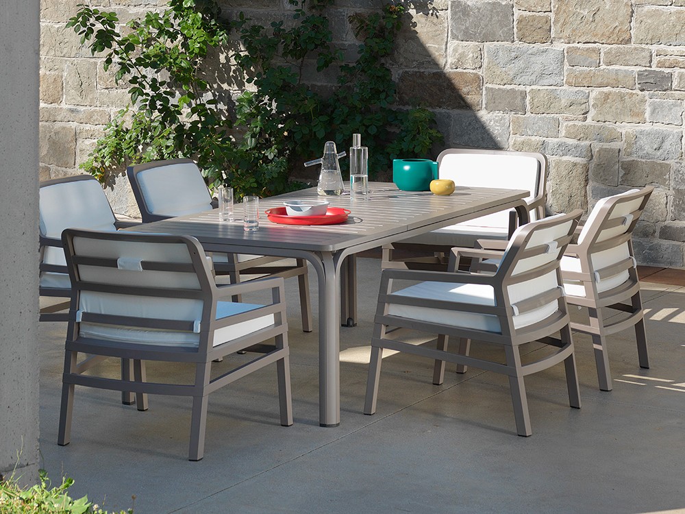 Mesa extensible de polipropileno Alloro de Nardi - 1