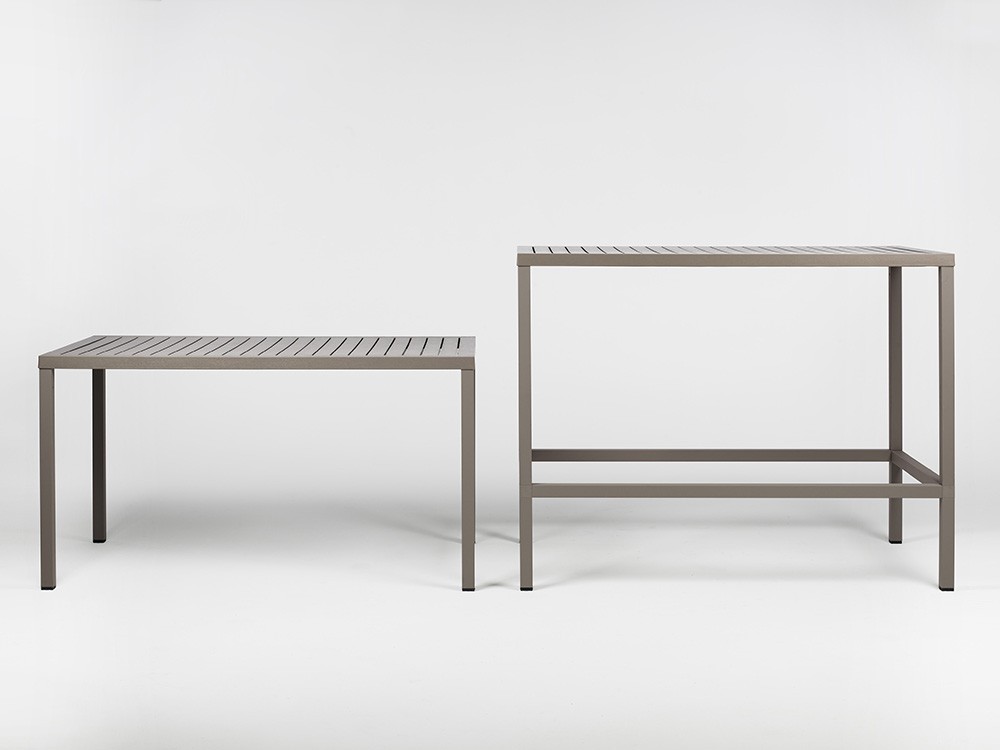 Mesa para comedor exterior de polipropileno Cube de Nardi -20