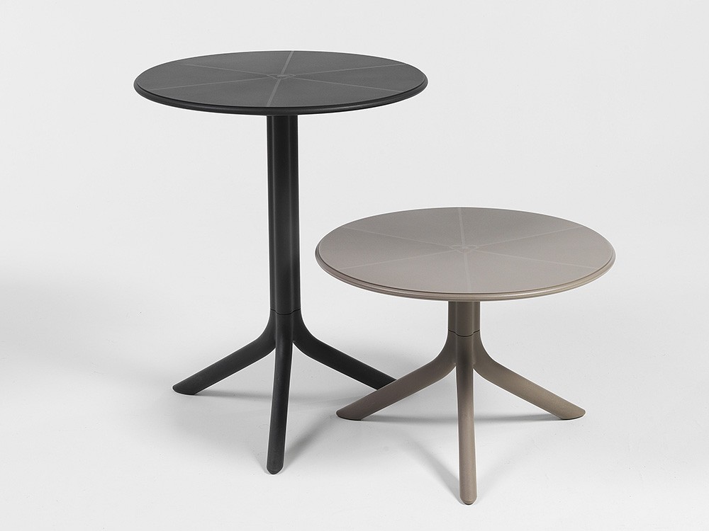 Mesa auxiliar redonda con dos altura Spritz de Nardi - 12